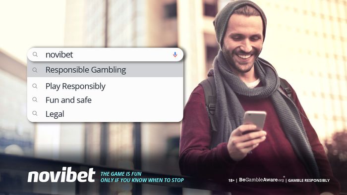 Novibet supports Gamble Aware  & intensifies safer gambling initiatives